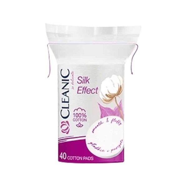 Cleanic Silk Effect Cotton Pads 40