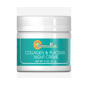 Puritan's Pride Collagen & Placenta Night Creme 2 Oz. (57g)