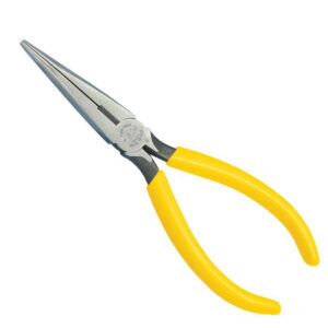 Klein Long Nose Pliers with Side Cutter