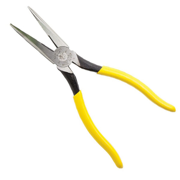 Klein H.D. Long Nose Pliers with Side Cutter