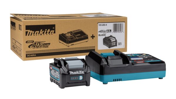 Makita 191J65-4 40V XGT Battery and Charger (Starter Set)