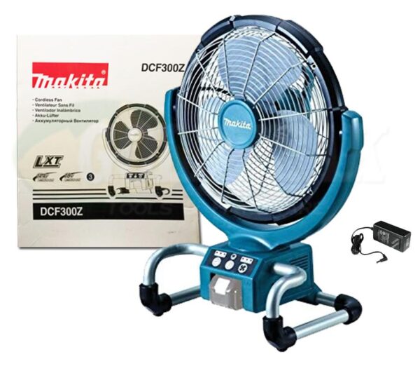 Makita DCF300Z AC/DC (Corded/Cordless) 18V Jobsite Fan (LXT Series) [Bare]