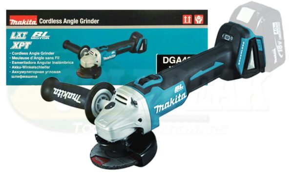 Makita DGA406Z 18V Cordless Brushless Angle Grinder (LXT-Series) [Bare]