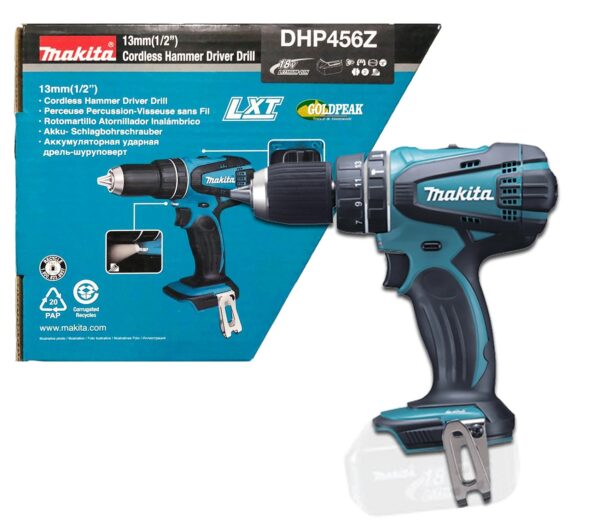 Makita DHP456Z 18V Cordless Hammer Drill [LXT-Series] (Bare)