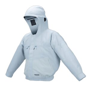 Makita DFJ207Z Cordless Fan Jacket Polyester w/ hood (LXT-CXT) [Bare]