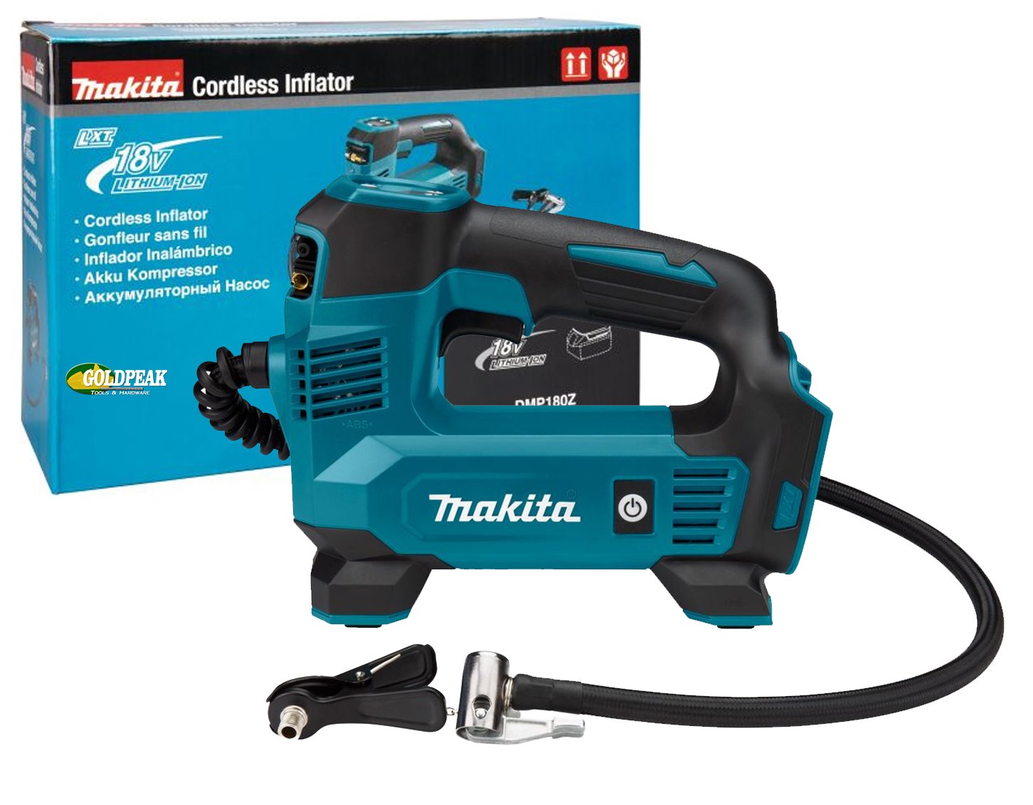 Cordless inflator online makita