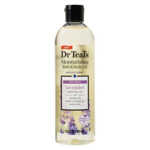 Dr Teal’s Moisturizing Bath & Body Oil – Lavender – 260ml (8.8oz)