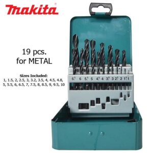 Makita D-54081 HSS-R Metal Drill Bit Set 19pcs.