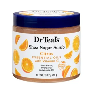 Dr Teal’s Shea Sugar Scrub with Citrus Vitamin C & Essential Oils