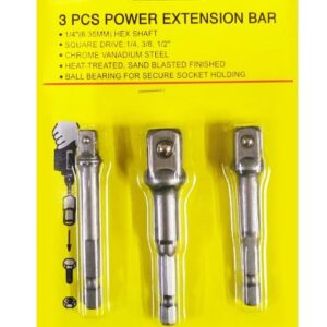 Orex DA-1214 Power Extension Bar Set (3 pcs.)