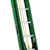 Louisville FE0600 Fiberglass Extension Ladder [GREEN] (225 lbs)