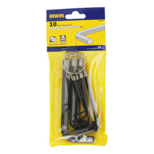 Irwin T9097427 Hexagonal Allen Wrench Set 10pcs (Metric)