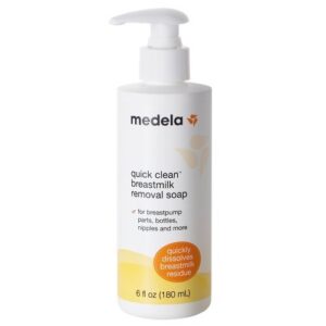 Medela Quick Clean Breastmilk Removal Soap, 6 fl