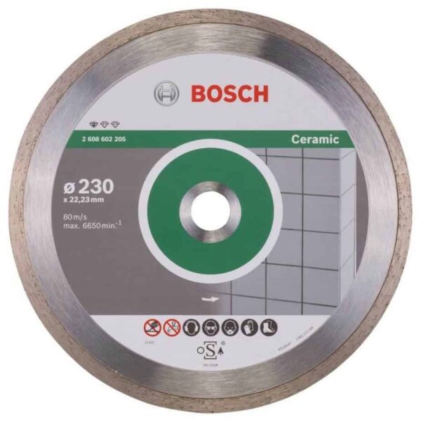 Bosch Professional Diamond Cutting Disc for Ceramic 230mm