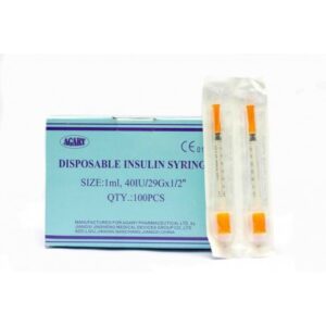 INSULIN SYRINGE 1ML (AGARY)