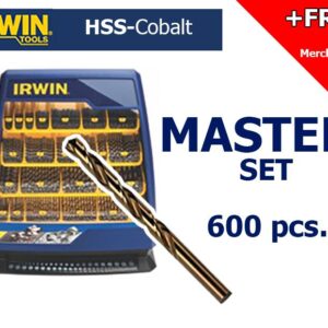 Irwin T6000053 Master Set 600 pcs HSS Cobalt Drill Bit