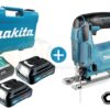 Makita JV101DWYE 12V Cordless Jigsaw (CXT-Series)