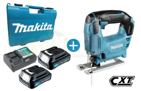 Makita JV101DWYE 12V Cordless Jigsaw (CXT-Series)