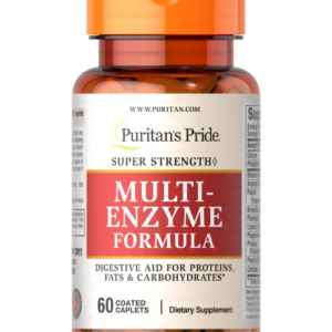 Puritan's Pride Multi - Enzyme Formula 60 Tablets