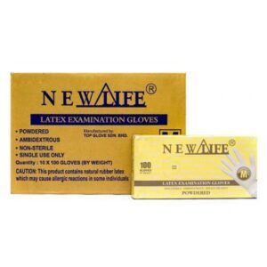 LATEX EXAMINATION GLOVES  CARTON