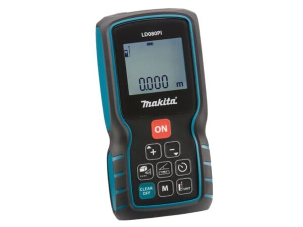 Makita LD080PI Laser Rangefinder 80m with Pythagoras Measurement