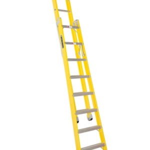Louisville FXC1000 Fiberglass Multipurpose Ladder (Step *A-Type to Straight Ladder) [375 lbs]