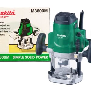 Makita MT M3600M Plunge Router (1/4"&1/2") 1,650W