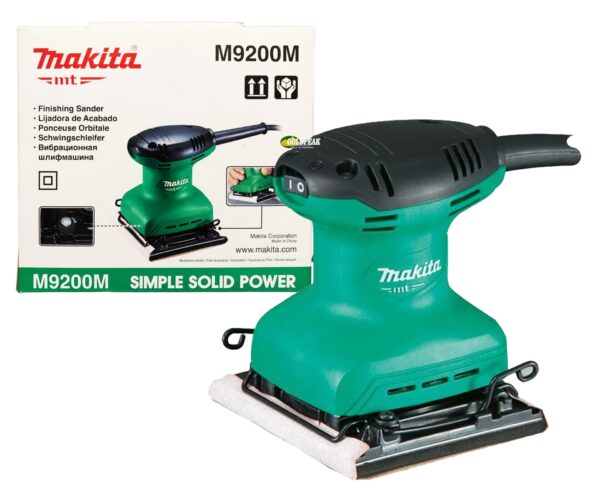 Makita MT M9200M Finishing Sander 112x102mm 180W