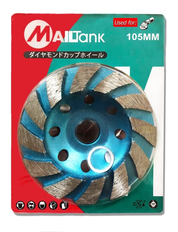Mailtank Diamond Cup Wheel 4"