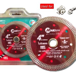 Mailtank Diamond Cut Off Wheel 4" SUPERTHIN