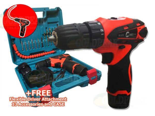 Mailtank 16.8V Cordless Drill - Driver with Flexible Driver