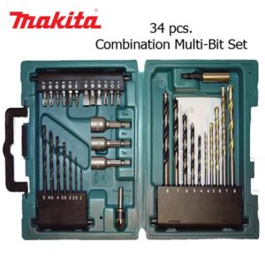 Makita D-36980 34 Piece Combination Drill Bit Set