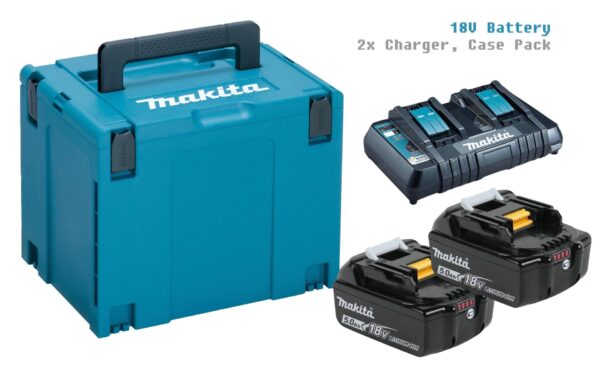Makita MKP4PT1831 18V LXT Power Source Kit / Battery & Charger Set (5.0Ah)