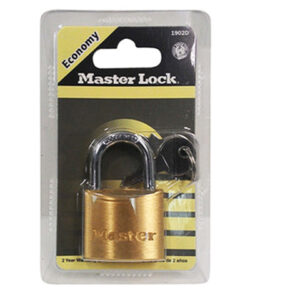 MasterLock ECO Solid Brass Padlock Short Shackle