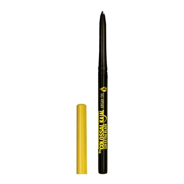 Maybelline The Colossal Kajal 12H Extra Black Argan Oil