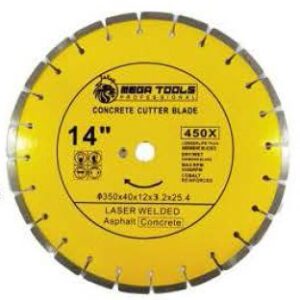 Megatools MCCBL14 Diamond Cut Off Wheel 14" [Laser Welded]