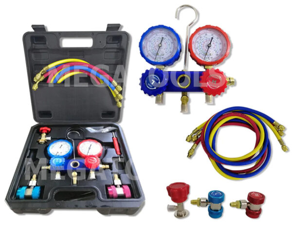 Megatools R134 Manifold Gauge Set Tester
