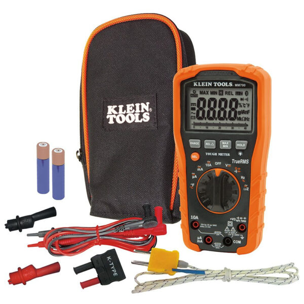 Klein MM700 Digital Multimeter TRMS/Low Impedance (1000V) [Multi-Tester]