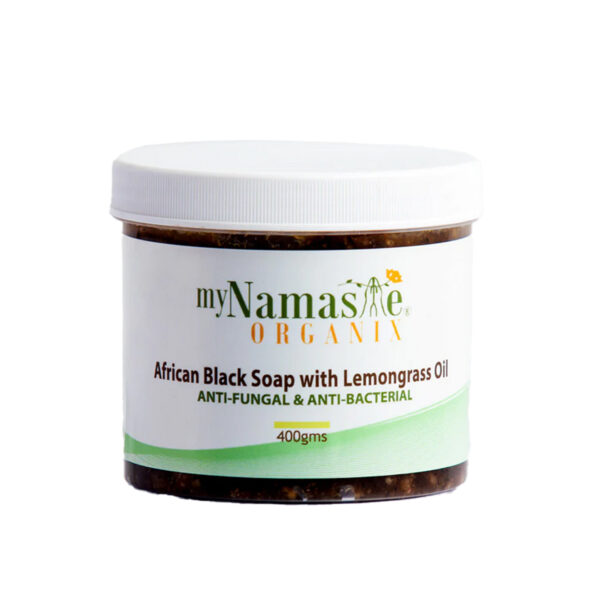 Namaste Organics African Black Soap with Lemongrass Oil