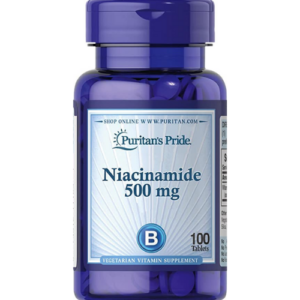 Puritan's Pride Niacinamide 500mg 100 Tablets