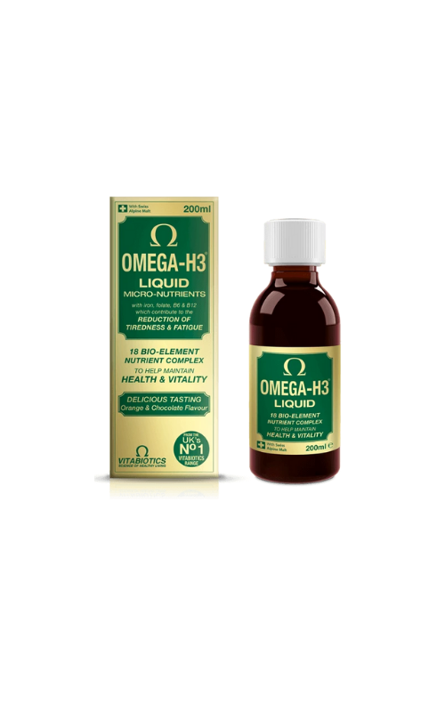 Buy Here Omega H3 Liquid 200ml Allschoolabs Online