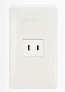 Omni P1-ER-PK Regular Outlet in Plate (Flush Type)