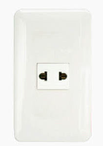 Omni P1-EU-PK Universal Outlet in Plate (Flush Type)
