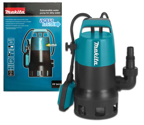 Makita PF0410 Submersible Pump (Dirty Water) 400W (1/2HP)
