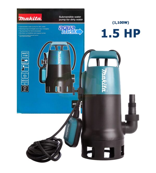 Makita PF1010 Submersible Pump (Dirty Water) 1100W [1.5HP]