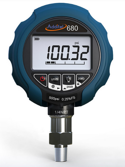 Digital Pressure Gauge / Additel 680-05-GP100-BAR-N2 - Available On Request, Prices in Dollars