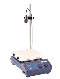 Digital, magnetic stirrer heating up to 550 C°, glass ceramic surface, incl. Temp. Sensor PT-1000 RSM-E320 - Available On Request, Prices in Dollars