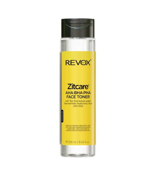 Revox Zitcare AHA BHA PHA Active Face Toner