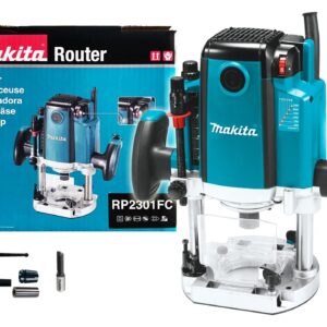 Makita RP2301FC Plunge Router (Variable Speed) [1/4&1/2"] 2,100W