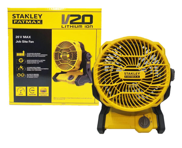 Stanley SCF001 20V Cordless Job Site Fan (Bare)